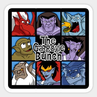 The Gargoyle Bunch (collaboration w/ Demonigote) Sticker